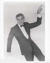 Steve Martin 1970's era in tuxedo doing funny stance 8x10 inch photo