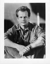 Bill Paxton 1980's pose in denim shirt 8x10 inch photo