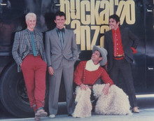 Adventures of Buckaroo Banzai 1984 Weller and cast pose for cameras 8x10 photo