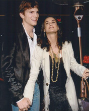 Demi Moore And Ashton Kutcher Holding hands At Event 8x10 Photograph