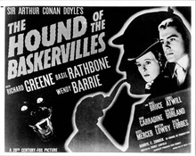 Hound of the Baskervilles vintage 8x10 photo Richard Greene Wendy Barrie poster