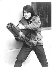 Jackie Chan in 1985 The protector with grenade launcher 8x10 inch photo