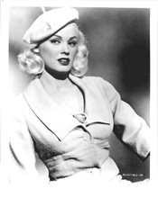 Mamie Van Doren portrait 1959 Guns Girls and Gangsters 8x10 inch photo