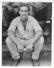 Matthew McConaughey On Set Of A Time To Kill 8x10 Photograph