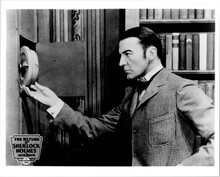 The Return of Sherlock Holmes vintage 8x10 photo Clive Brook looks at safe