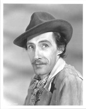 John Carradine 1930's era portrait in fedora hat and neck scarf 8x10 inch photo