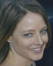 Jodie Foster Smiling Close Up 8x10 Photograph