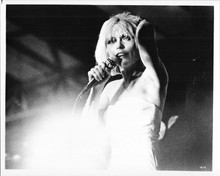 Deborah Harry performs with Blondie 1970's on stage 8x10 inch photo