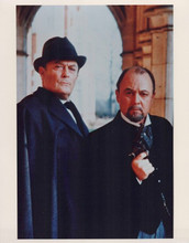 Hands of A Murderer Edward Woodward John Hillerman 1990 Holmes TV movie 8x10