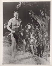 Tarzan movie vintage 8x10 inch photo Weissmuller O'Sullivan Sheffield Cheetah