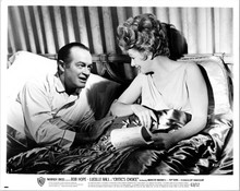 Critic's Choice 1963 Lucille Ball Bob Hope smiling in Bed 8x10 Original Photo