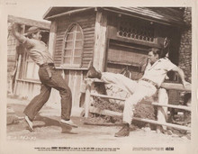 The Lost Tribe 1949 original 8x10 photo Johnny Weismuller in fight action scene