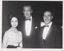 James Stewart original 8x10 press photo with Milton H. London and wife