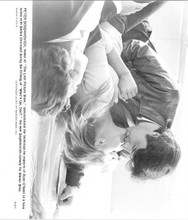 What's Up Doc? 1972 original 8x10 photo director Bogdanovich kisses Streisand