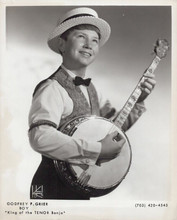 Godfrey P. Grier Boy King of the Tenor Banjo original 8x10 photo