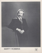 Marty Robbins original 8x10 photo Columbia Records promotional portrait