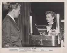 The Star 1953 original 8x10 photo Bette Davis looks at her make-up