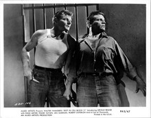 Riot in Cell Block 11 1965 original 8x10 photo Neville Brand plan jail escape