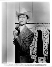 Jerry Lewis in western hat with cigar 1966 original 8x10 photo Three on a Couch