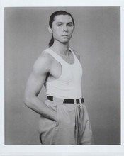 Lou Diamond Phillips in sleeveless white shirt 1988 Stand and Deliver 8x10 photo