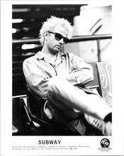 Subway 1985 original 8x10 photo Christopher Lambert wearing sunglasses