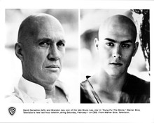 Kung Fu The Movie 1986 original 8x10 photo David Carradine Brandon Lee portraits