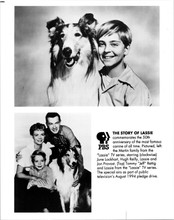 The Story of Lassie 50th Anniversary PBS 1994 original 8x10 photo Jon Provost