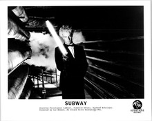 Subway 1985 original 8x10 photo Christopher Lambert with light saber