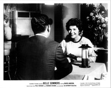 Belle Sommars 1962 original 8x10 photo Polly Bergen David Janssen at restaurant