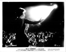 Belle Sommers 1962 original 8x10 photo Polly Bergen sings on stage