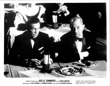 Belle Sommers 1962 original 8x10 photo Warren Stevens Jay Adler at restaurant