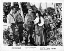 Yankee Buccaneer 1952 original 8x10 photo David Janssen Scott Brady Suzan Ball