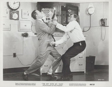 The Spy With My Face 1966 original 8x10 photo Robert Vaughn battles man for gun