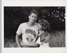 Square Dance 1987 original 8x10 photo Rob Lowe arm around Winona Ryder