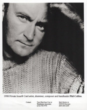 Phil Collins 1998 Singer Songwriter Official Headshot 8x10 Photograph