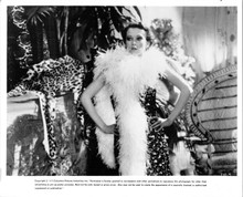 Emmanuelle 1975 original 8x10 photo Sylvia Kristel wears feather boa