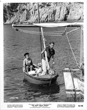 The Truth About Spring original 8x10 photo Hayley Mills James MacArthur in boat
