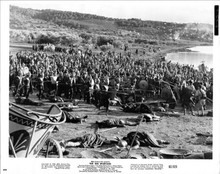 The 300 Spartans 1962 original 8x10 photo impressive battle scene