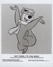 Hey there, It's Yogi Bear 1985 Animated Yogi Official 8x10 Original Photograph