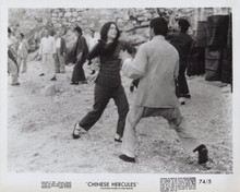 Chinese Hercules 1974 original 8x10 photo Fan Chiang in action