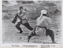 Chinese Professional/One-Armed Boxer 1973 original 8x10 photo Jimmy Wang Yu star