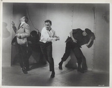 Spy With my Face 1966 original 8x10 photo Robert Vaughn fights two men