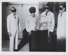 Spy With My Face 1966 original 8x10 photo David McCallum Paula Raymond observe