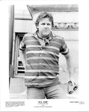 Gary Busey young looking pose in striped shirt 1983 D.C. Cab original 8x10 photo