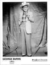 George Burns original 8x10 photo mercury records promotional portrait