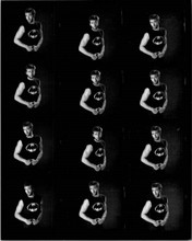 Nicolas Cage original 8x10 photo 1980's in Batman T-shirt photographer stamped
