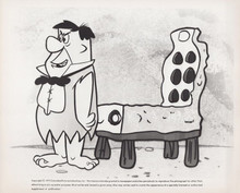 The Flintstones 1977 original 8x10 photo Fred Flintstone in scene