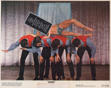 Spree 1967 original 8x10 lobby card Juliet Prowse poses on her dancers