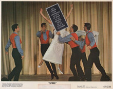 Spree 1967 original 8x10 lobby card Juliet Prowse dance scene