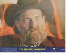 The Electric Horseman 1979 original 8x10 lobby card Willie Nelson portrait